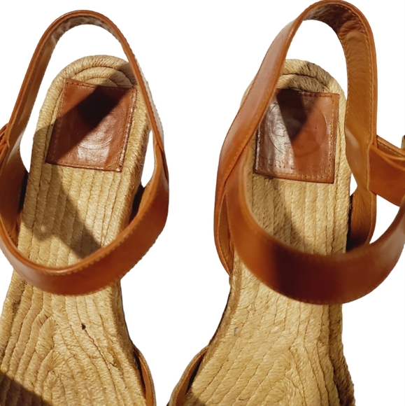 TORY BURCH Canvas Espadrilles Size 8M - Picture 4 of 9